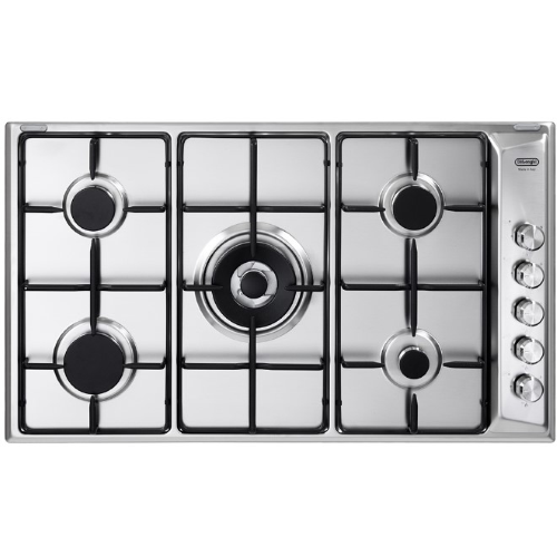 P.COTT.GAS 90CM 4F+1TRIPL.CORONA  INOX