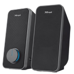 CASSE PC 2.0 14W JACK 3.5MM NERO/GRIGIO