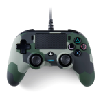 CONTROLLER WIRED CAMO GREEN PS4