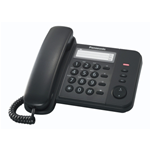 PANASONIC KXTS520EX1B TELEFONO CON FILO NERO