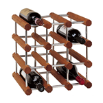 FOPPAPEDRETTI 9900415612 ILCANTINIERE. PORTABOTIGLIE MODULARE. NOCE-ALL.