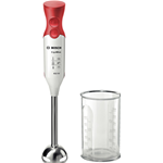 BOSCH MSM64110 MINIPIMER 450W C/BICCHIERE GAMBO INOX BIANCO/ROSSO