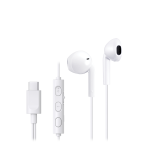 CUFFIA AURIC. EARBUDS C/MIC. UBS-C WHITE