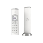 CORDLESS DUO 1.5" V.VOCE MEM.50NUM. ECO BIANCO