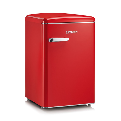 FRIGO TAVOLO 108LT CE.D C/FREEZER RETRO' ROSSO
