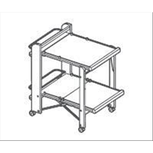 FOPPAPEDRETTI 9900316003 SERVICE NATURALE CARRELLO PORTAVIVANDE