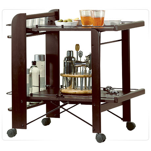 FOPPAPEDRETTI 9900316086 SERVICE WENGE' CARRELLO PORTAVIVANDE