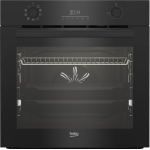 FORNO 60CM 72LT MULTIF.9 PIROLITICO NERO