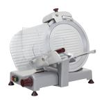 AFFETTATRICE LAMA 180W DIAM.30CM ARGENTO