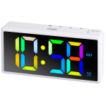 OROLOGIO DIGITALE DISP.COL. C/SVEGLIA EC 886 BIANC