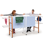 FOPPAPEDRETTI 9900423606 STENDINO PIEGHEVOLE ALLUNGO NOCE