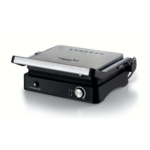 GRILL DA CONTATTO 2000W 3IN1 VASC.RACCOGLIGR.