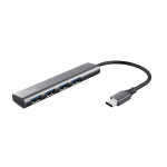 HUB USB 4PORTE USB-C/USB3.2 HALYX GRIGIO
