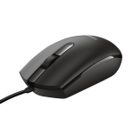 MOUSE WIRED OTTICO 3TASTI AMBIDESTRO BASI NERO