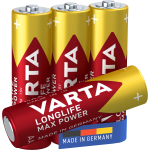 BATT.ALCALINA AA LONGLIFE MAX POWER 4PZ