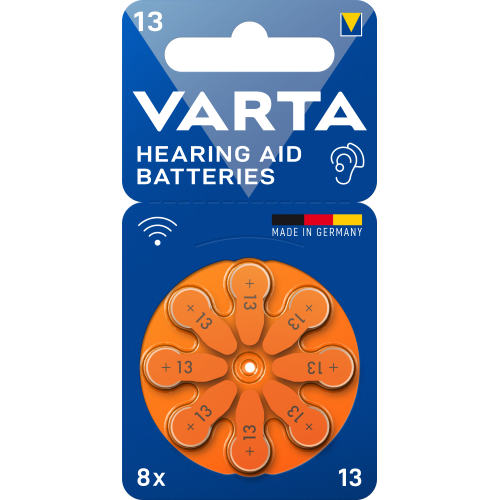 BATTERIA PER APPARECCHI ACUSTICI 13 BLISTER 8PZ