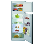 FRIGO 2P.INC. 218LT H.144CM CE.E STATICO 4RIP.
