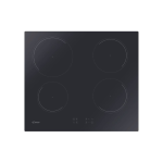 P.COTT.INDUZ.60CM 4ZONE TIMER NERO