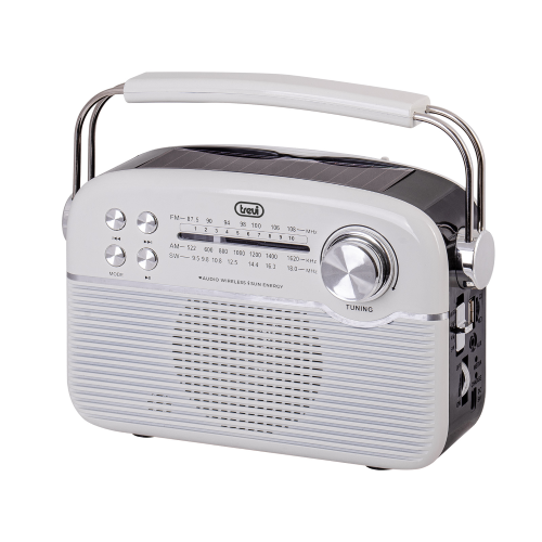 RADIO PORTAT.SOLARE AW/SD RA 7F50 BT BIANCO