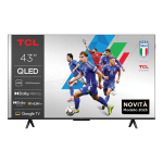 TV QLED 43"UHD 4K DVBT2/S2 SMART GOOGLE TV