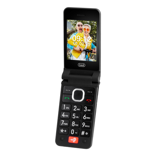 CELL. QB 2.4'FLIP FLEX PLUS 95 4G NERO