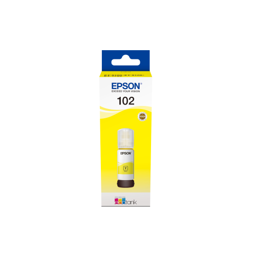 FLACONE INCHIOSTRO 102 GIALLO 70ML X ECOTANK
