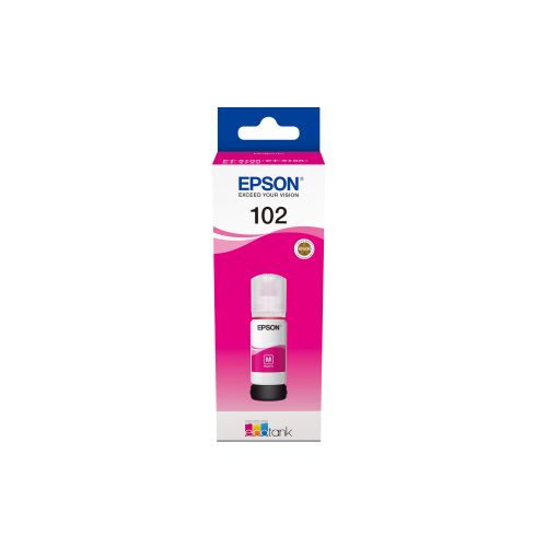 FLACONE INCHIOSTRO 102 MAGENTA 70ML X ECOTANK