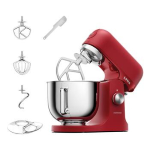 IMPASTATORE 1000W 5LT CIOT.INOX KMIX RED