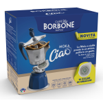 MOKA INDUZ. PER CIALDE 3TZ C/15 CIALDE ALLUM/BLU