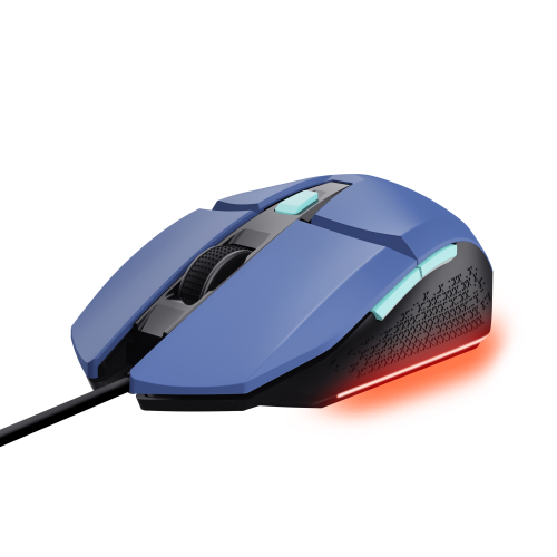 MOUSE GAMING WIRED GXT109B FELOX BLUE