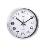 OROLOGIO DA PARETE 25CM SILVER