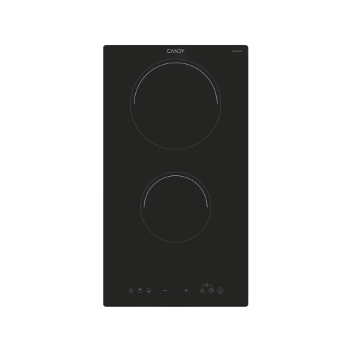 P.COTT.INDUZ.30CM 2ZONE VETROCERAMICA NERO