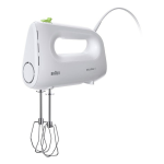 SBATTITORE 450W 4VEL+TURBO 2FRUSTE WHITE