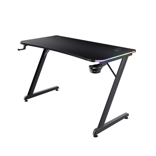 SCRIVANIA GAMING RGB GXT709 LUMINUS NERO