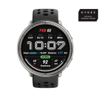 SMART WATCH 1.32' BT BIOTRACKER GPS BLACK SILICONE