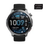 SMART WATCH 1.5'AMOLED BT/WIFI HR GPS BLACK