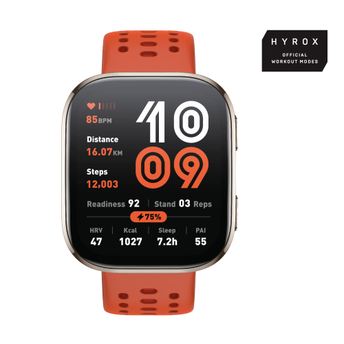 SMART WATCH 1.97'AMOLED BT HR GPS 5ATM RED