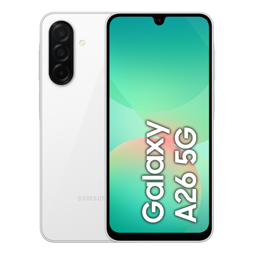 SMARTP. 6.64' 6GB 128GB GALAXY A26 5G WHITE