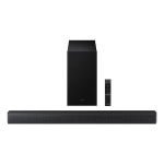 SOUND BAR 3.1 430W USB HDMI C/SUBWOOFER WLSS NERO