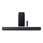 SOUND BAR 3.1.2 C/SUBW.WLSS BT HDMI TITAN BLACK