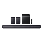 SOUND BAR 9.1.4 140W WLSS/BT SUBW. HDMI TITANBLACK