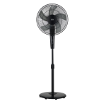 VENTILATORE PIANTANA 45W 3VEL. D.40CM NERO