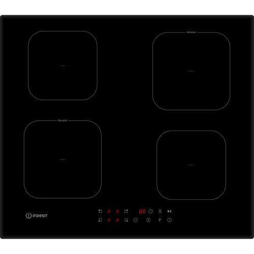 P.COTT.INDUZ.60CM 4ZONE TOUCH 2BOOSTER VETRO NERO