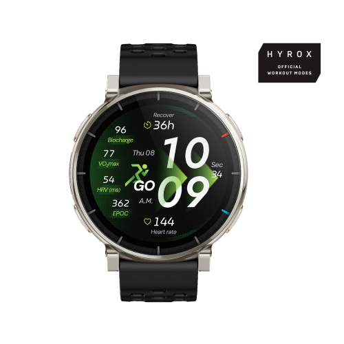 SMART WATCH 1.32'AMOLED BT GPS 5ATM APEX SILVER