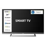 TV LED 24'HD DVBT2/S2 SMART VIDAA TIVUSAT