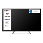 TV LED 32'HD DVBT2/S2 C/STAND CENTRALE TIVUSAT