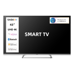 TV LED 43'UHD T2/S2 SMART VIDAA