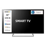 TV LED 50'UHD 4K T2/S2 SMART VIDAA STAND CEN.TVSAT