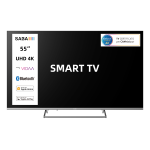 TV LED 55'UHD 4K DVBT2/S2 SMART VIDAA