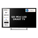 TV QD-MINILED 55'UHD T2/S2 SMART GOOG.TV STAND CEN